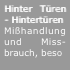 Hinter Türen - Hintertüren